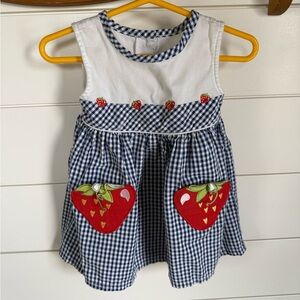 Vintage Strawberry Dress